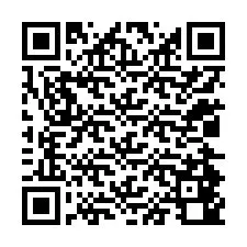 QR-koodi puhelinnumerolle +12024840184