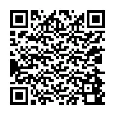 電話番号のQRコード +12024840188