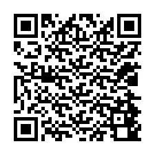 QR-koodi puhelinnumerolle +12024840189