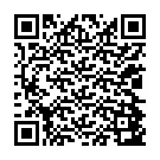 QR Code สำหรับหมายเลขโทรศัพท์ +12024843234