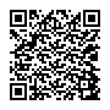 QR-Code für Telefonnummer +12024843238