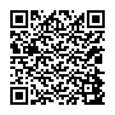 QR-koodi puhelinnumerolle +12024843241