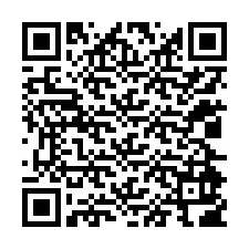 Código QR para número de telefone +12024906860