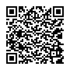 QR код за телефонен номер +12024906868