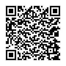 QR код за телефонен номер +12024907185