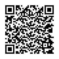 QR kód a telefonszámhoz +12024907188