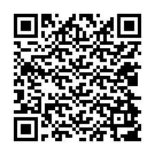 QR-code voor telefoonnummer +12024907196