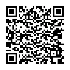 Kode QR untuk nomor Telepon +12024908693