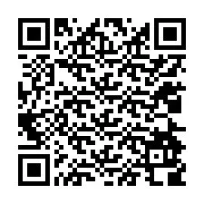 Código QR para número de telefone +12024908702