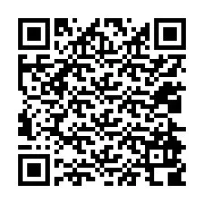 QR-Code für Telefonnummer +12024908943