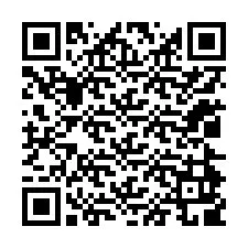 Código QR para número de teléfono +12024909015