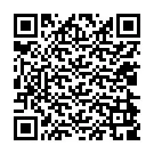 Código QR para número de teléfono +12024909016