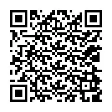 QR Code สำหรับหมายเลขโทรศัพท์ +12024909019