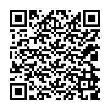 QR-koodi puhelinnumerolle +12024909021