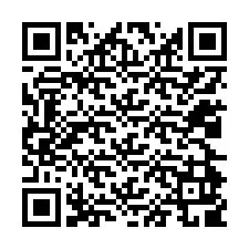 QR-koodi puhelinnumerolle +12024909023