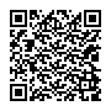 Kode QR untuk nomor Telepon +12024909025