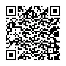 QR код за телефонен номер +12024909029