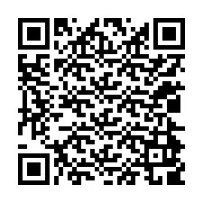 Kode QR untuk nomor Telepon +12024909054