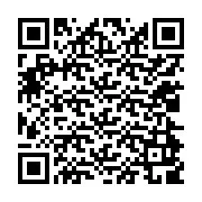 QR-koodi puhelinnumerolle +12024909056