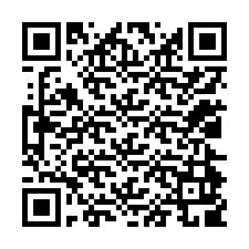 QR-koodi puhelinnumerolle +12024909059