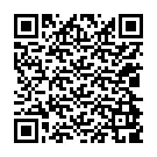 QR-koodi puhelinnumerolle +12024909064