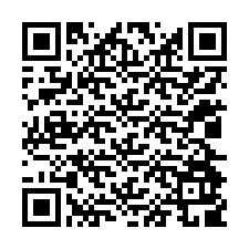 QR код за телефонен номер +12024909360