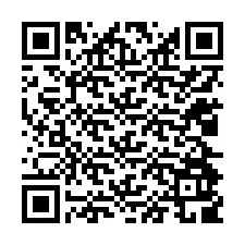 QR код за телефонен номер +12024909362