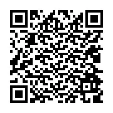 Codice QR per il numero di telefono +12024909762