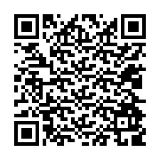 QR-koodi puhelinnumerolle +12024909763