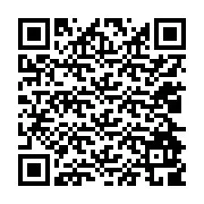 QR-koodi puhelinnumerolle +12024909766