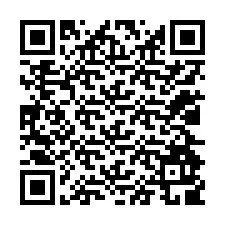 QR-code voor telefoonnummer +12024909769