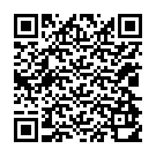 QR код за телефонен номер +12024910171