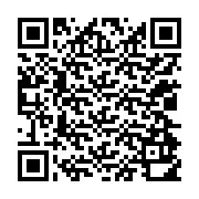 QR-koodi puhelinnumerolle +12024910174