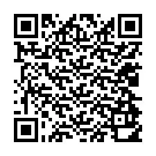 QR код за телефонен номер +12024910176