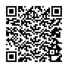 QR-код для номера телефона +12024910177