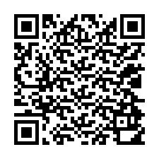 QR-code voor telefoonnummer +12024910178