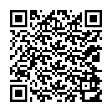 QR-koodi puhelinnumerolle +12024912891