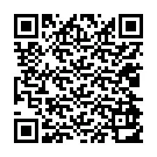 QR-koodi puhelinnumerolle +12024912892