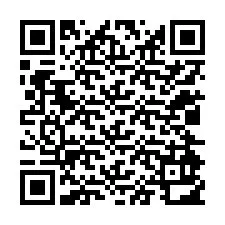 QR-koodi puhelinnumerolle +12024912894