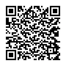 QR код за телефонен номер +12024915232