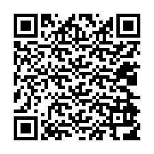 QR код за телефонен номер +12024916833