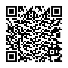 Código QR para número de telefone +12024916834