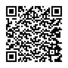 Código QR para número de teléfono +12024916836