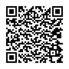 QR-koodi puhelinnumerolle +12024918083