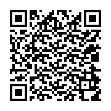 QR код за телефонен номер +12024918084