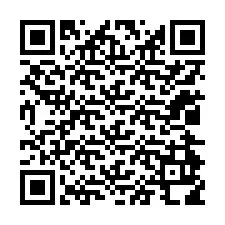 QR-code voor telefoonnummer +12024918085