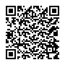 QR Code สำหรับหมายเลขโทรศัพท์ +12024918641