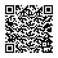 QR kód a telefonszámhoz +12024921968