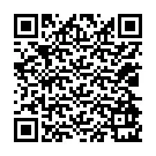 QR-Code für Telefonnummer +12024921969