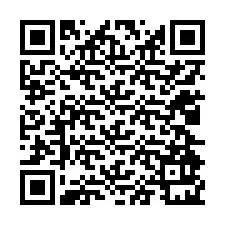 Código QR para número de teléfono +12024921972